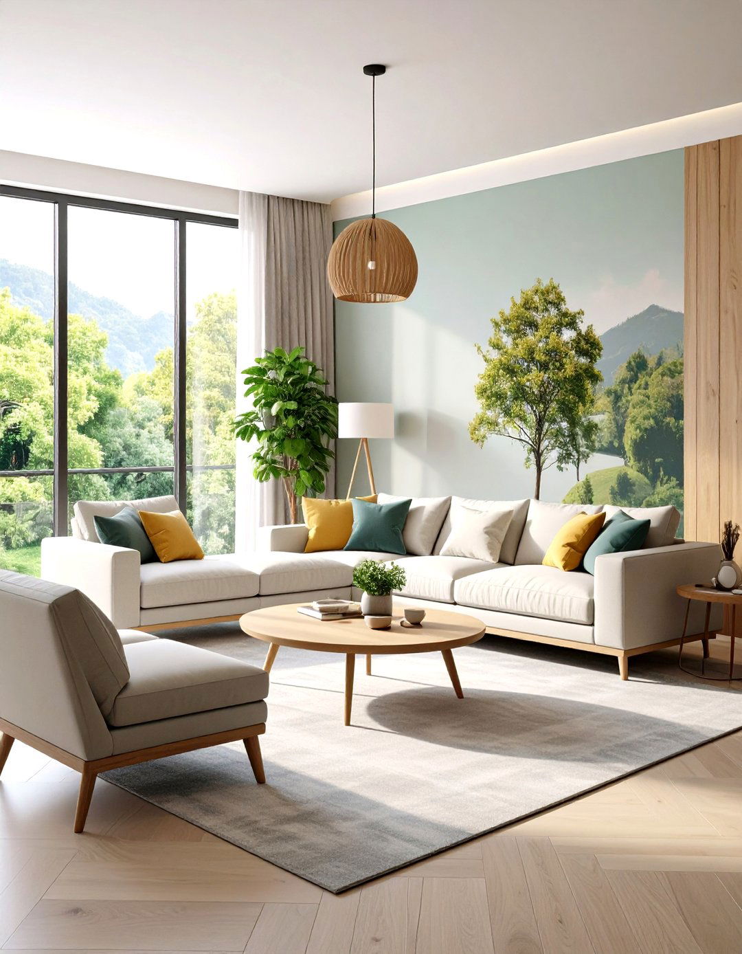 Photomurals and Wallpaper Effects - 20 Wall Mural Ideas