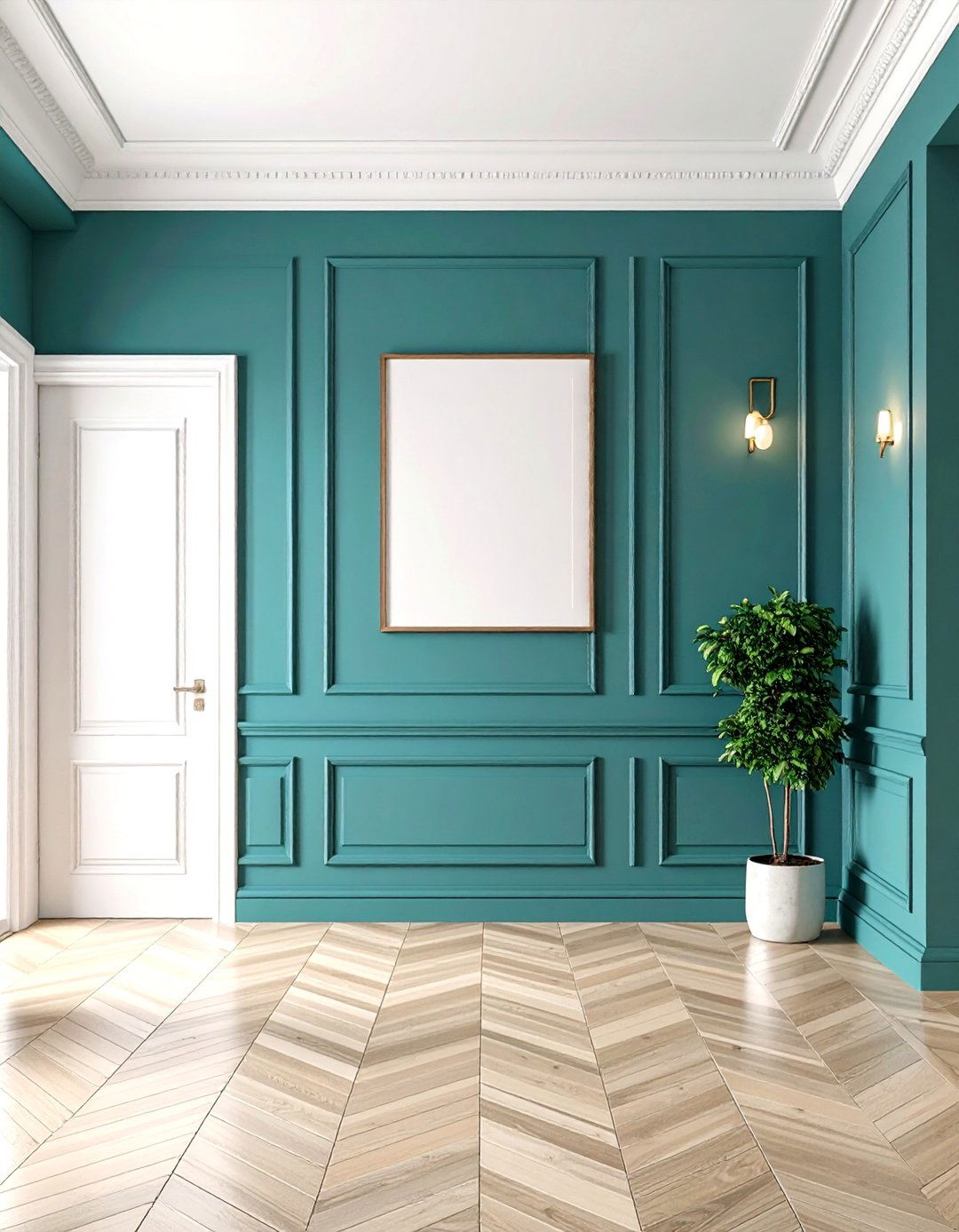 Picture Frame Molding Wainscoting - 20 Wainscoting Entryway Ideas