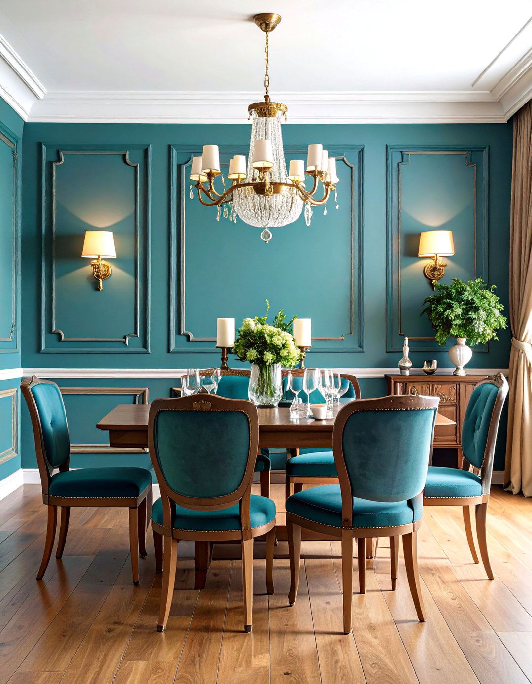 Picture Frame Molding Wood Trim Accent Wall - 20 Wood Trim Accent Wall Ideas
