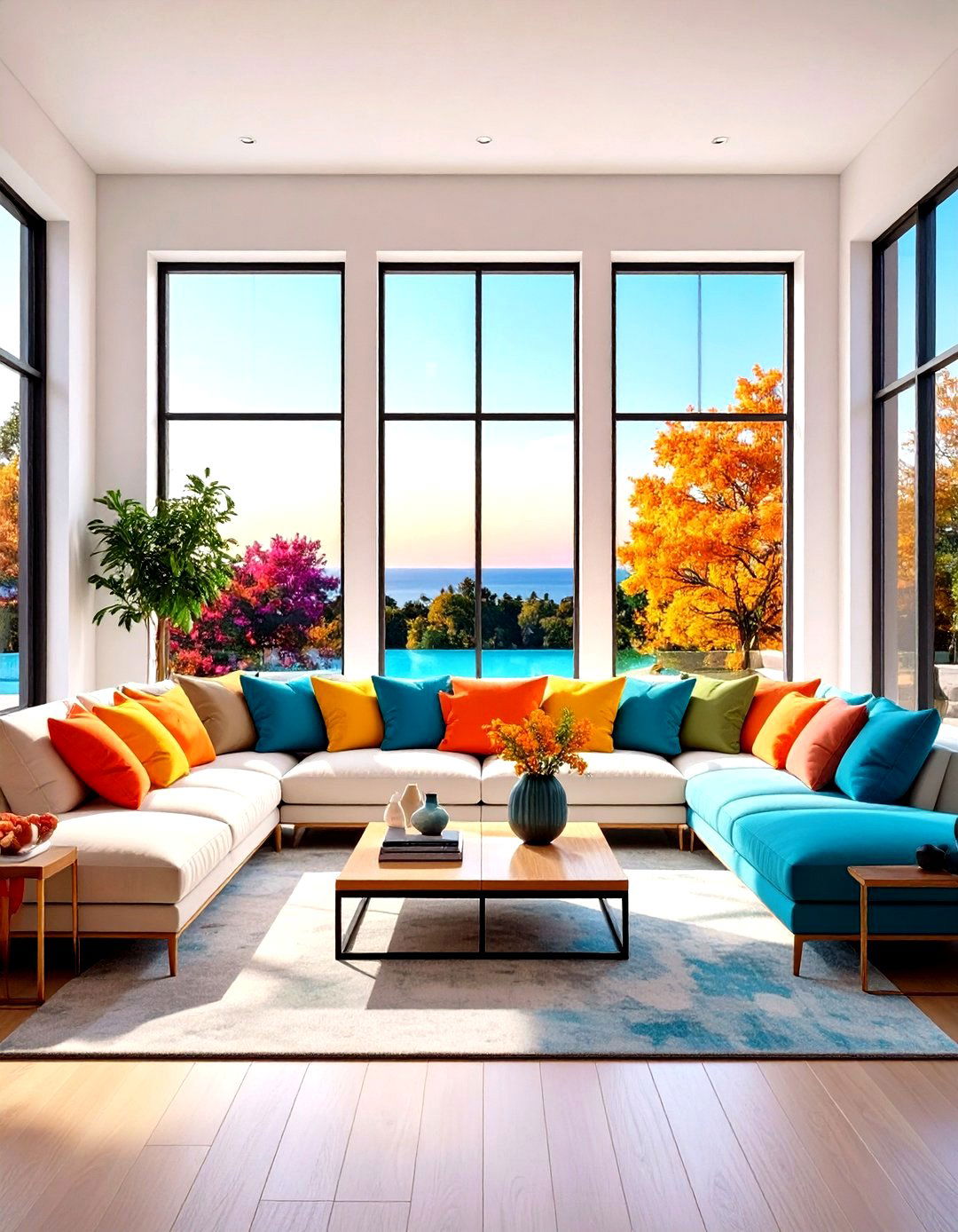 Picture Frame Square Window Trim - 20 Modern Window Trim Ideas