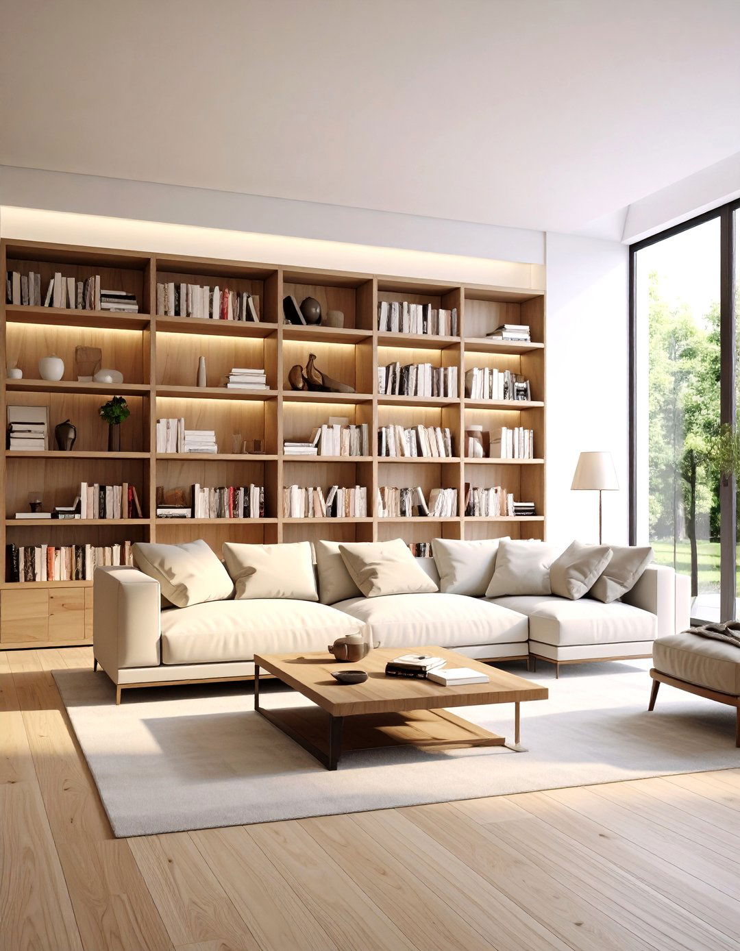 Picture Light Bookshelf Lighting - 20 Bookshelf Lighting Ideas