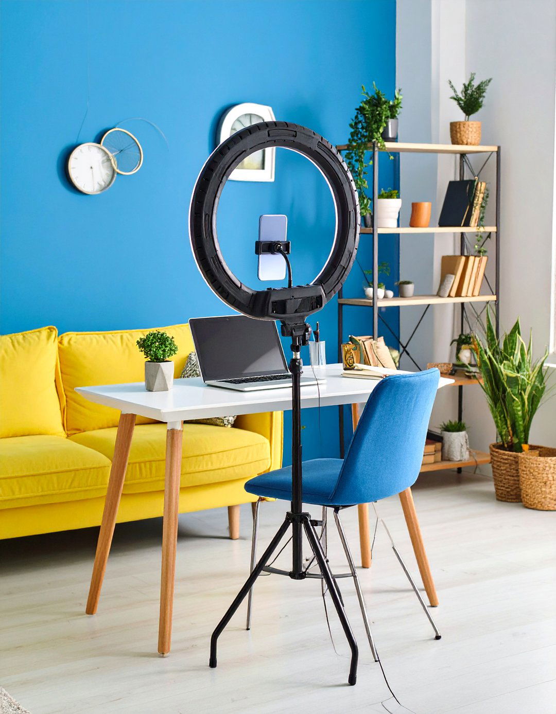 Picture Light Home Office Lighting Features - 20 Home Office Lighting Ideas