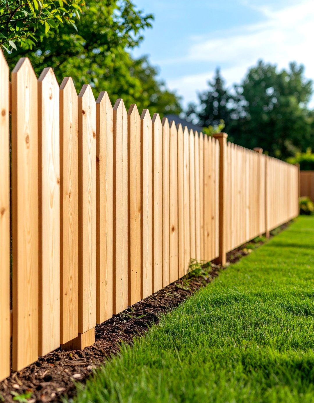 Pine Board Privacy Fence Ideas - 20 Cheap Privacy Fence Ideas
