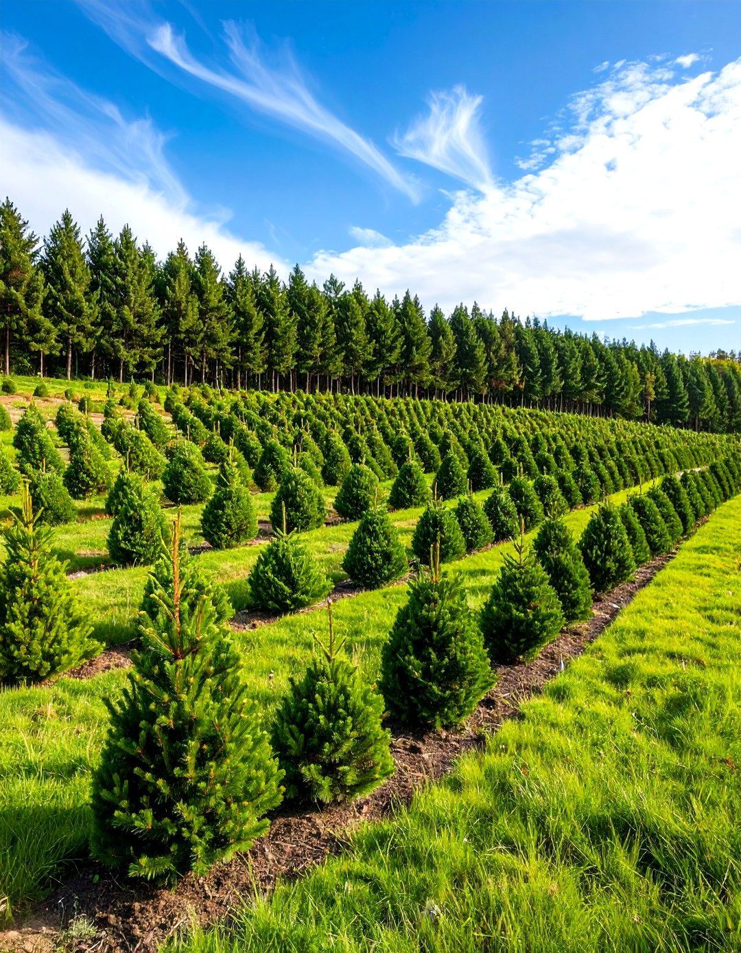 Pine Tree Windbreak Protection Landscape - 20 Pine Tree Landscape Ideas
