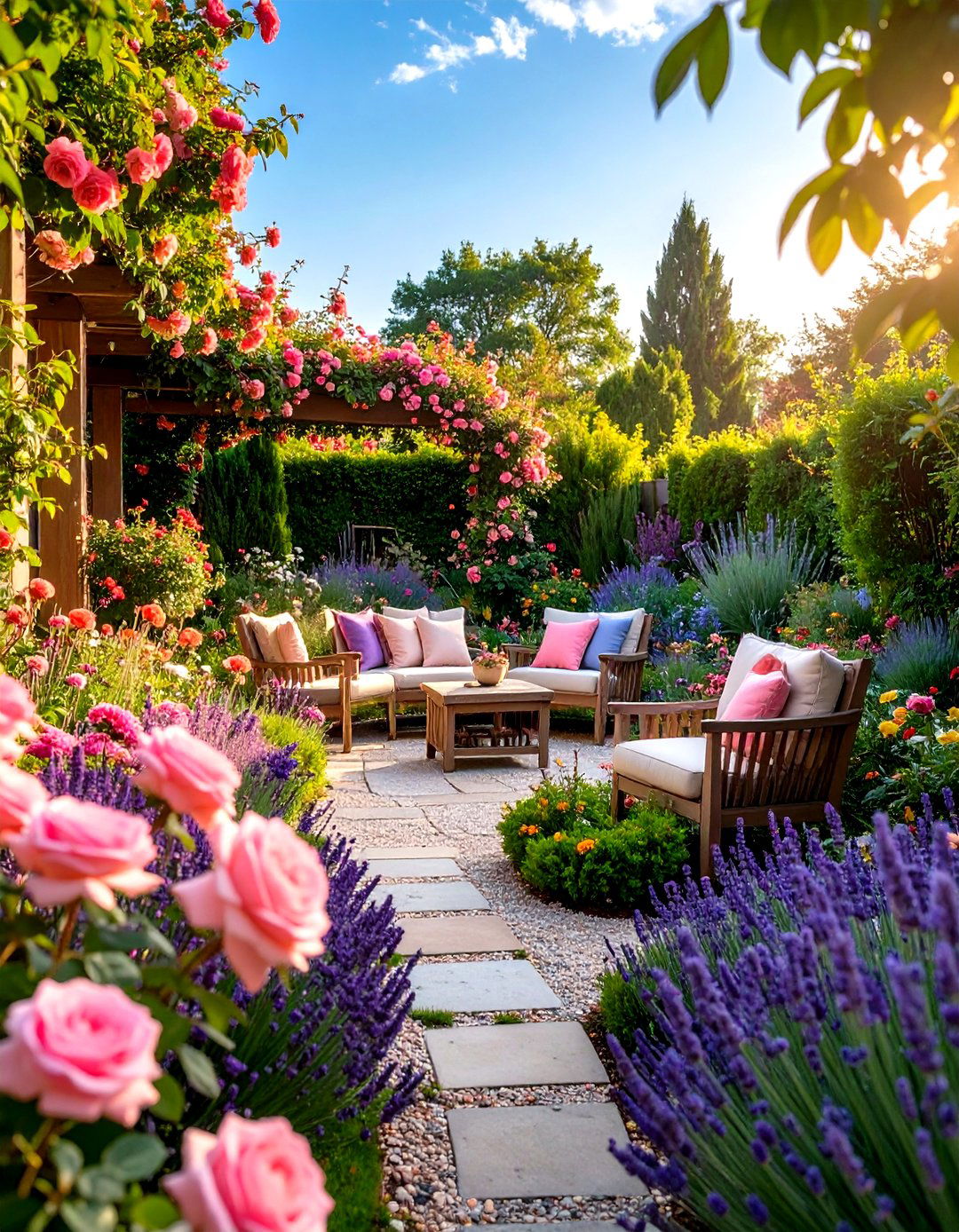Pink Garden Fragrant Sanctuary Experience - 20 Pink Garden Ideas