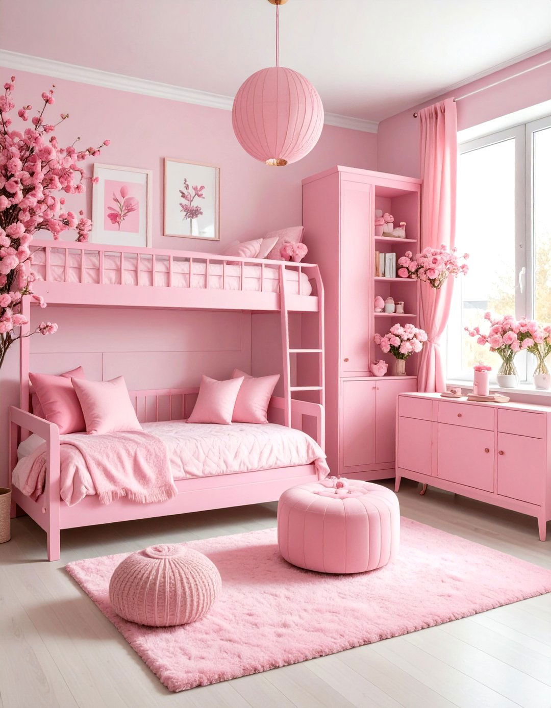 Pink Seasonal Dorm Room Adaptability - 20 Pink Dorm Room Ideas