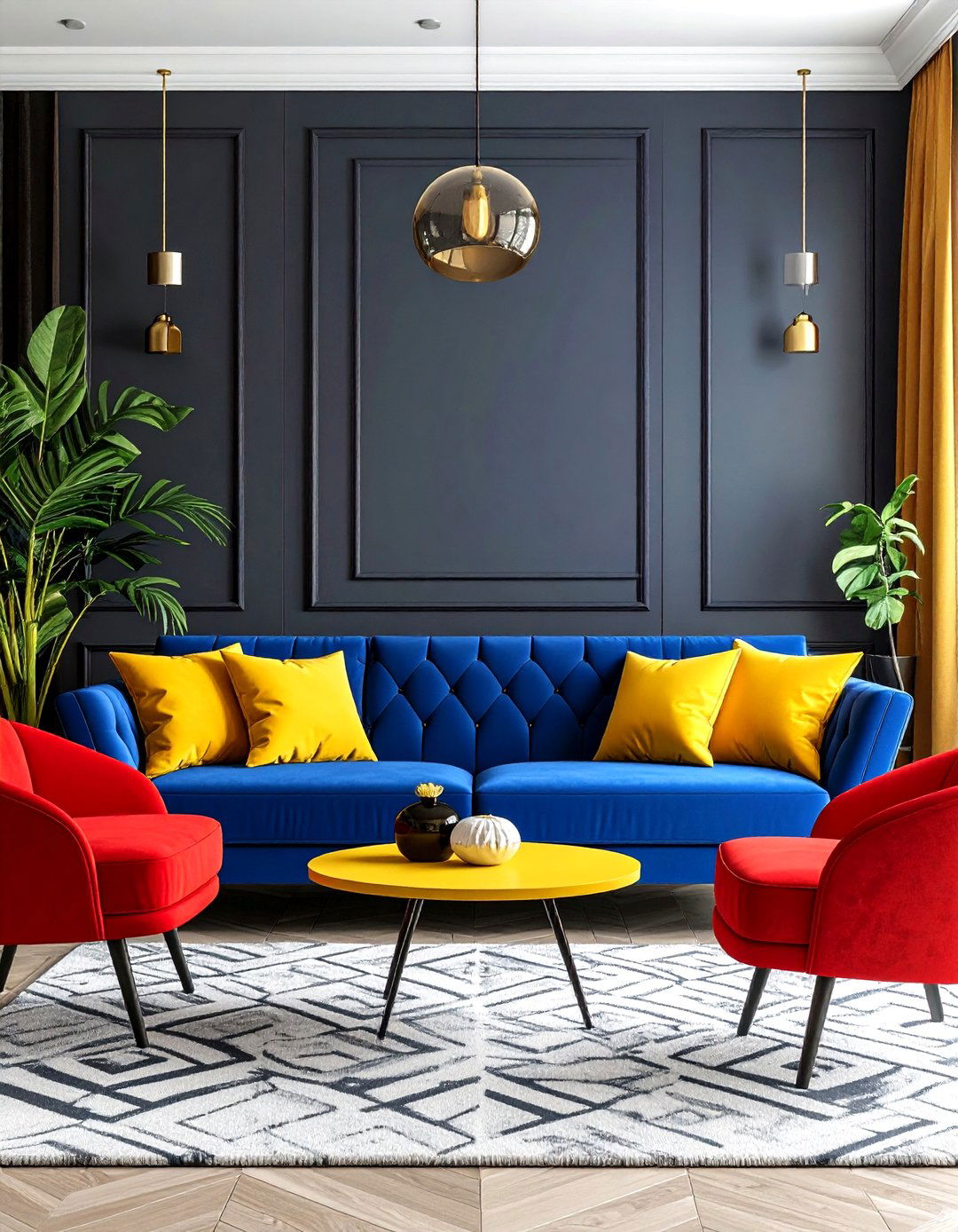 Pinterest Living Room Primary Color Playfulness - 20 Pinterest Living Room Decor Ideas