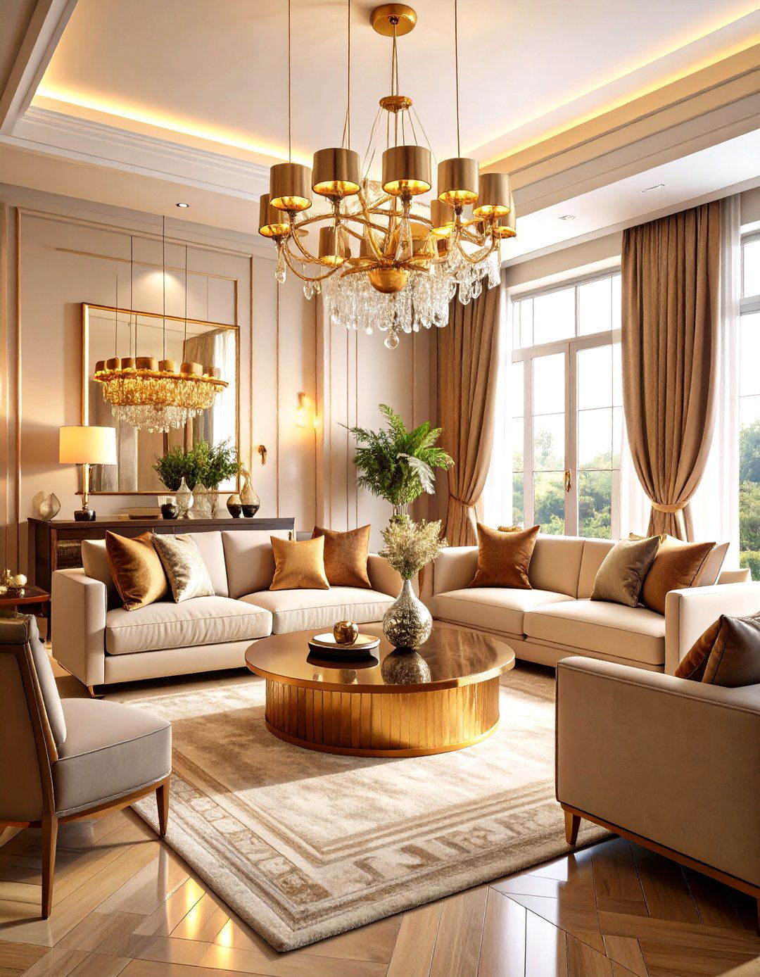 Pinterest Living Room Warm Metallic Luxury - 20 Pinterest Living Room Decor Ideas