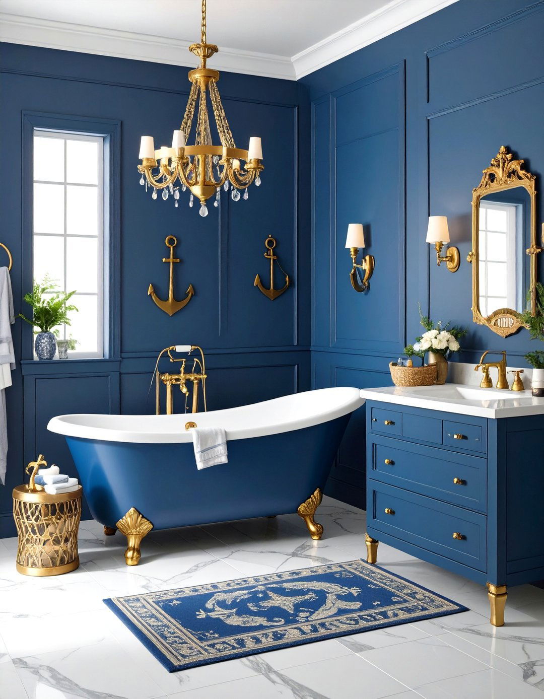 Pirate Adventure Boy Bathroom Treasure - 20 Boy Bathroom Ideas