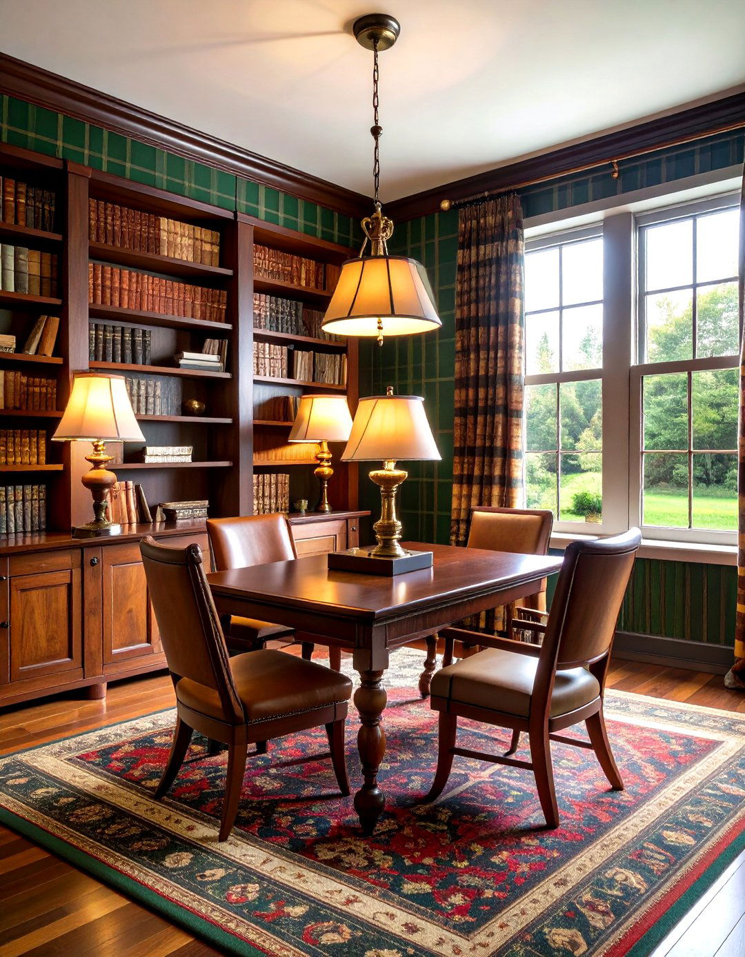 Plaid and Tartan Heritage Preppy Room - 20 Preppy Room Ideas