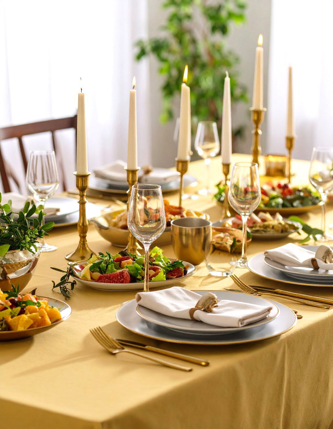 Plan a Brass and Nickel Themed Anniversary Dinner - 20 21th Wedding Anniversary Ideas