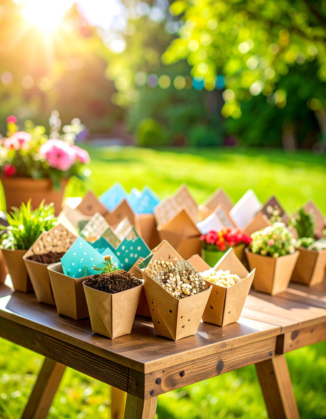 Plantable Seed Paper Wedding Favors - 20 Wedding Favors Ideas