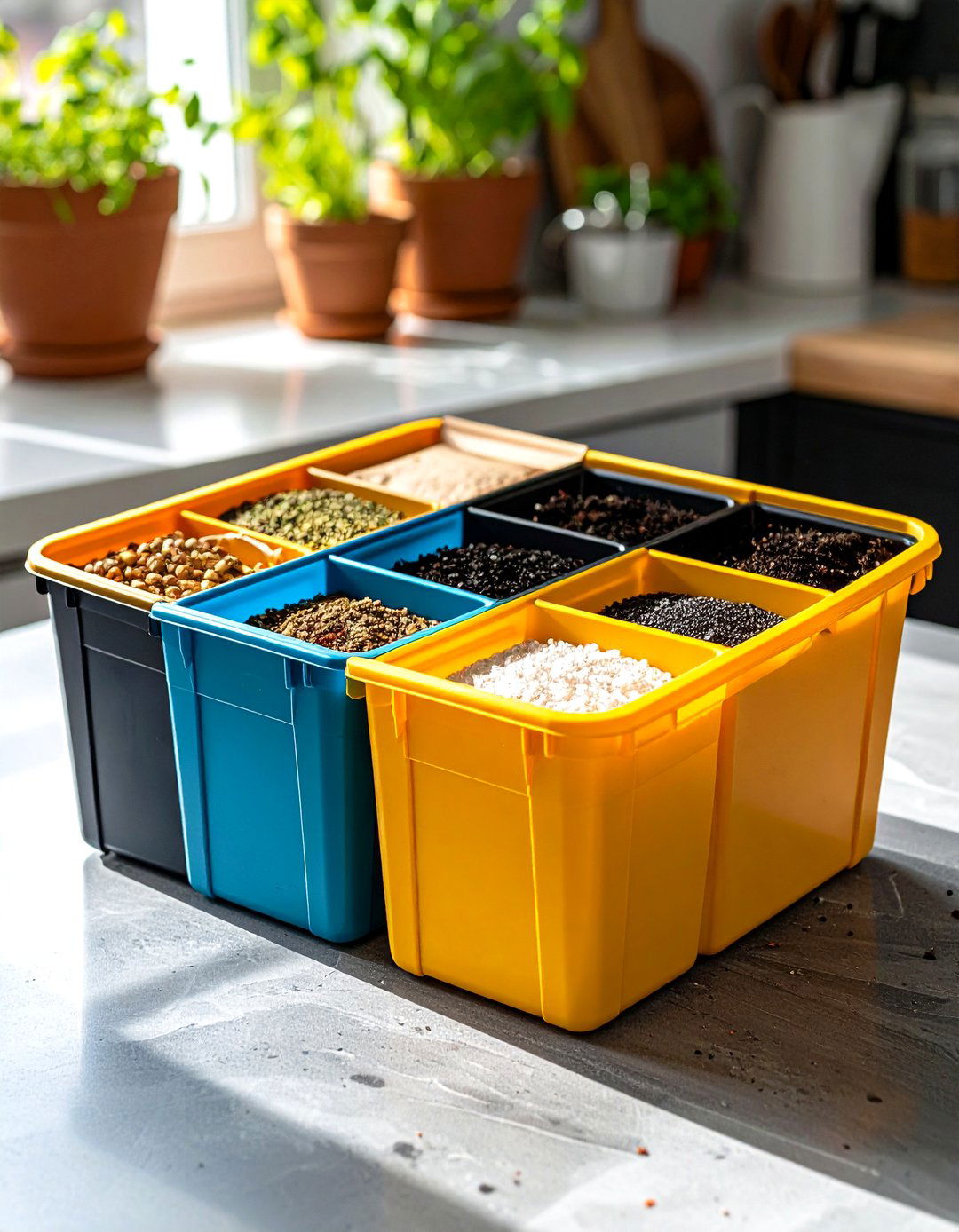 Plastic Seed Storage Box with Compartments - 20 Seed Storage Ideas
