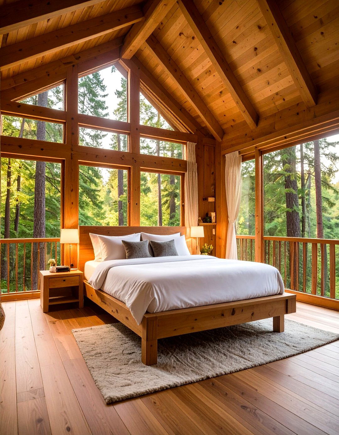 Platform Deck Outdoor Bedroom Ideas with Modern Minimalism - 20 Outdoor Bedroom Ideas