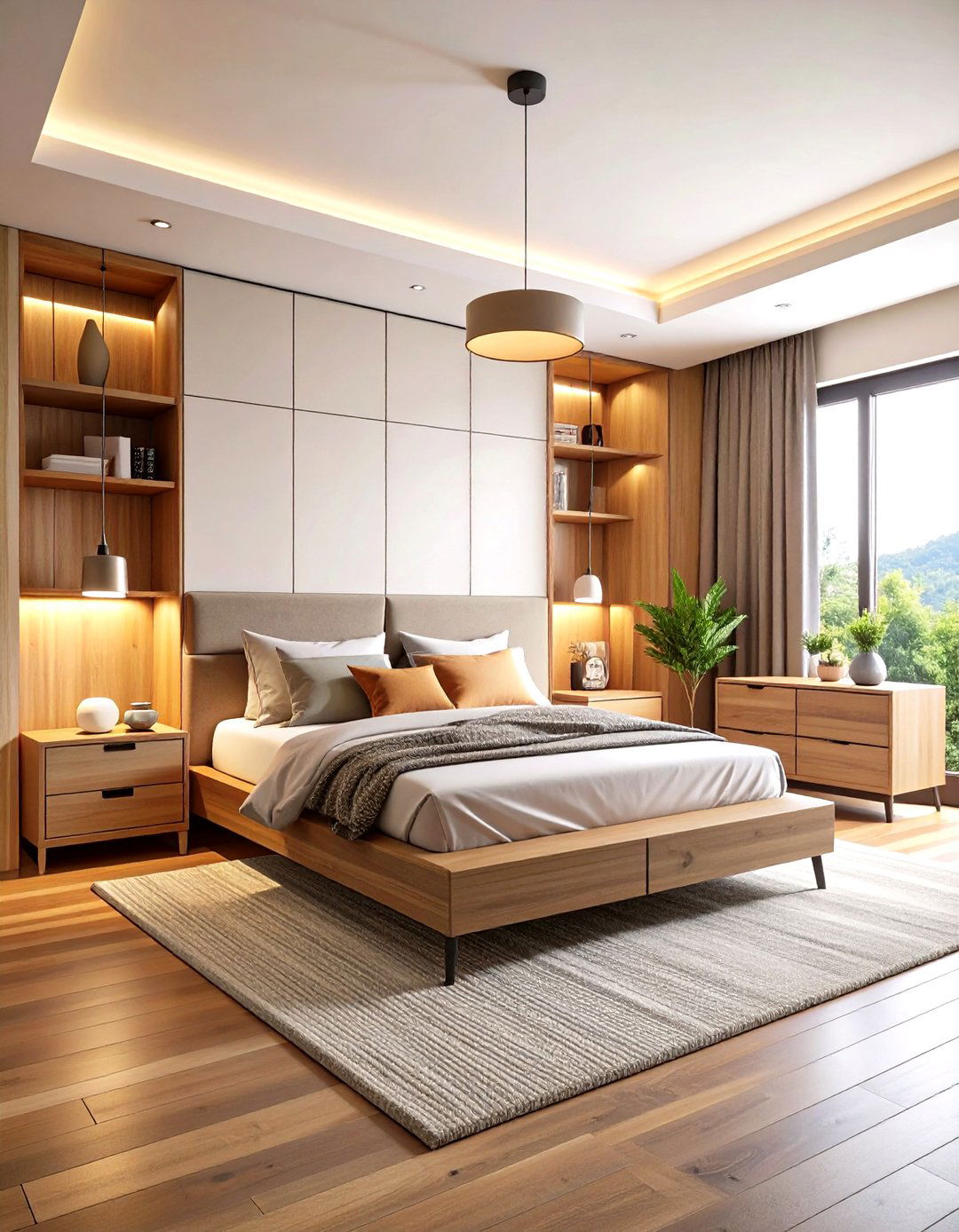 Platform Storage Minimalist Bedroom Design - 20 Minimalist Bedroom Ideas