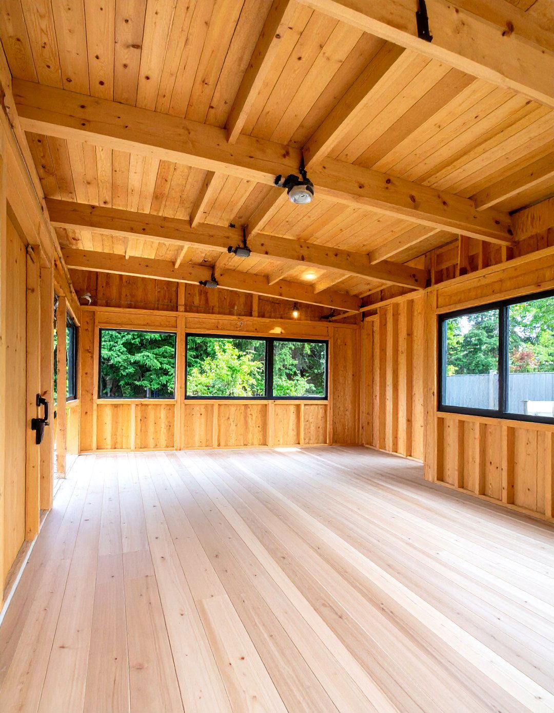 Plywood Ceiling - 20 Shed Ceiling Ideas