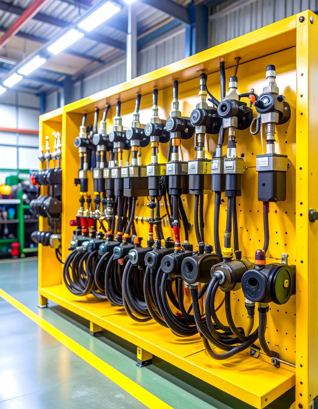Pneumatic Power Tool Storage Setup - 20 Power Tool Storage Ideas