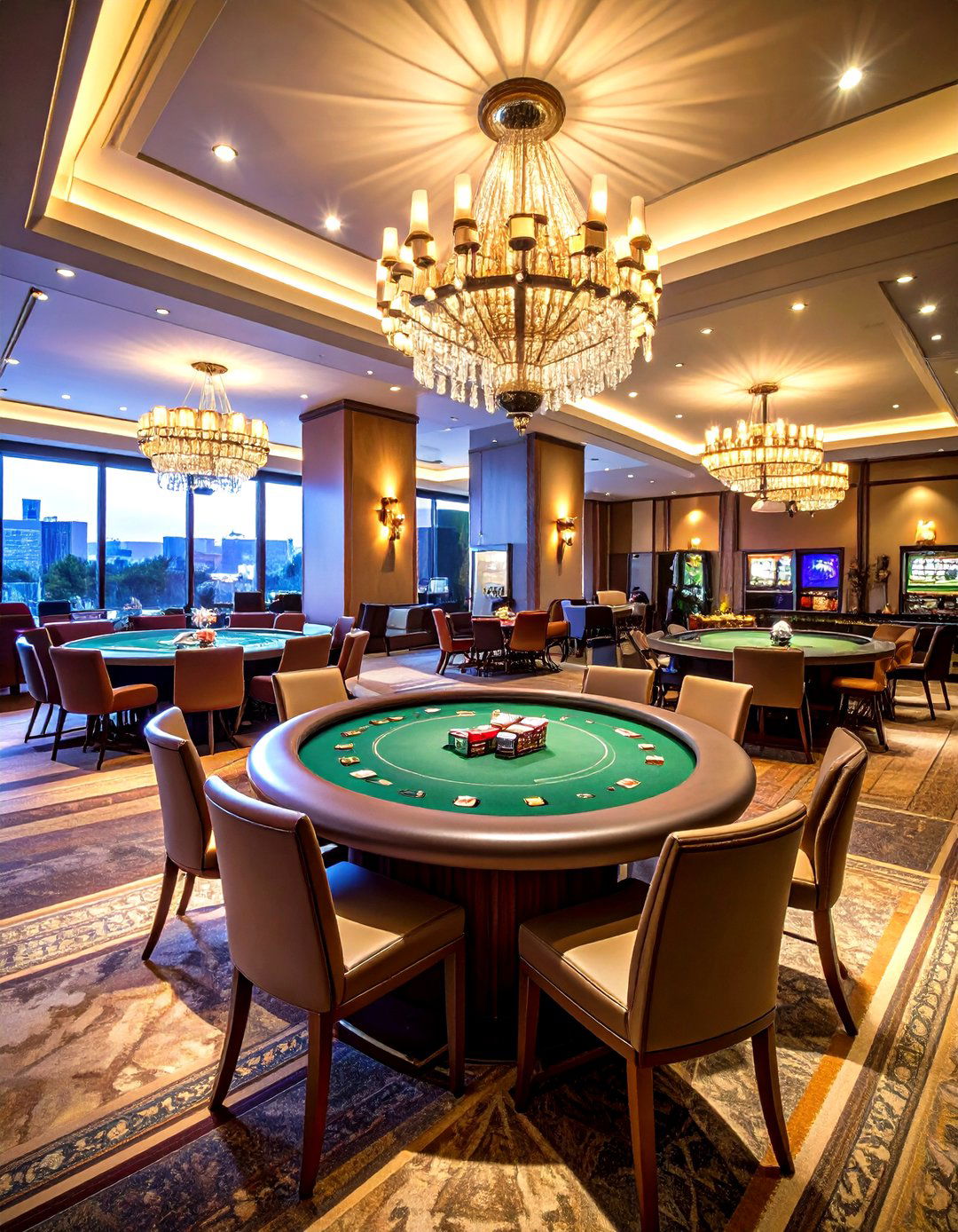 Poker Room Man Cave Casino - 20 Luxury Man Cave Ideas