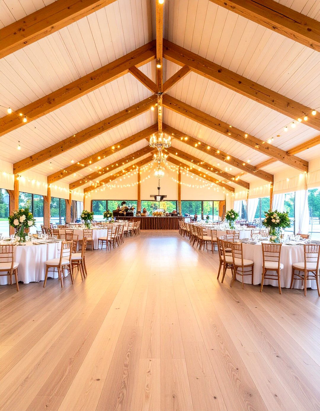 Pole Barn Event Venue and Reception Hall - 20 Pole Barn Interior Ideas