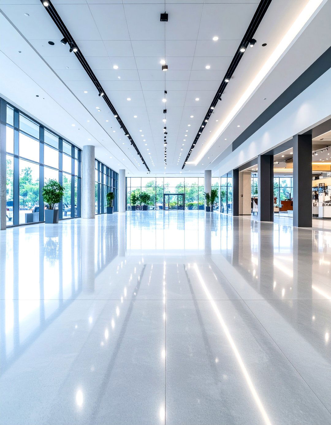 Polished Concrete - 20 Types of Concrete Floor Finishes