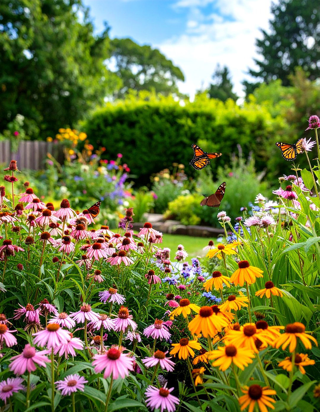 Pollinator Focused Wildflower Garden - 20 Wildflower Garden Ideas