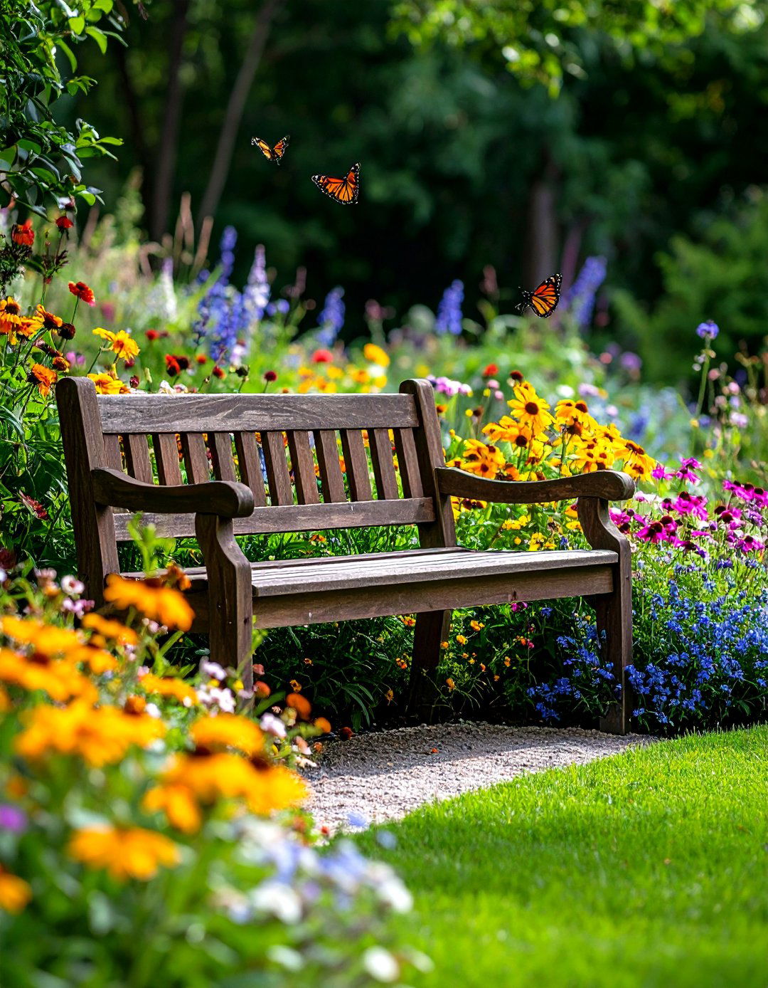 Pollinator Parade Garden Nook - 20 Garden Nook Ideas