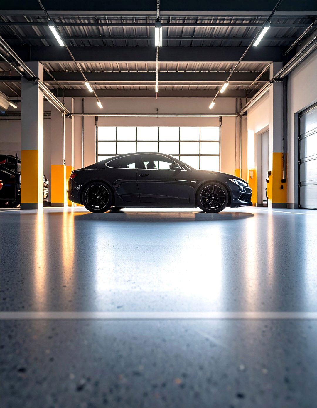 Polyaspartic Garage Flooring for One Day Turnaround - 20 Garage Flooring Ideas