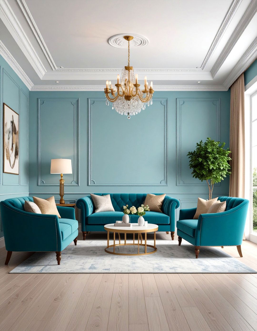 Polystyrene Peel and Stick Crown - 20 Crown Molding Ideas