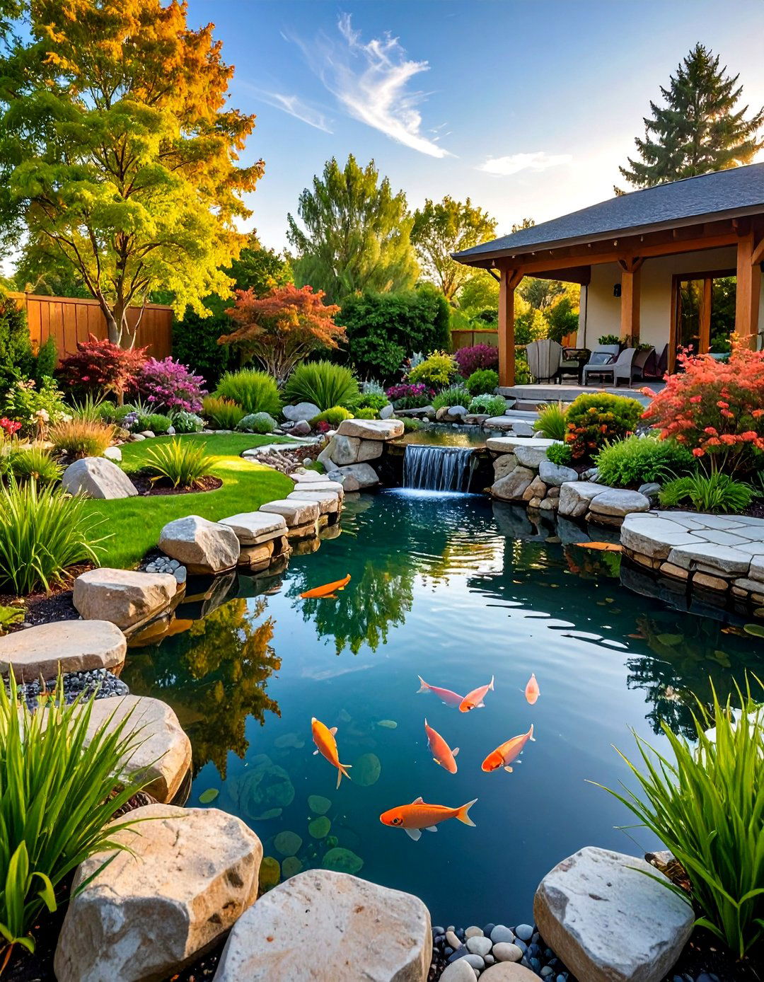 Pond Garden Focal Point - 20 Garden Focal Point Ideas
