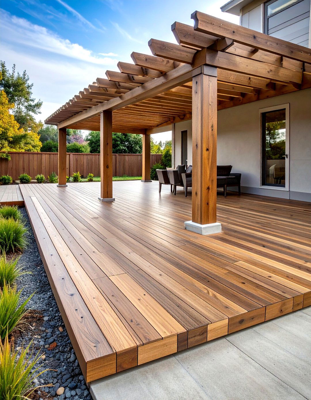 Pool Deck Texture - 20 Stamped Concrete Patio Ideas