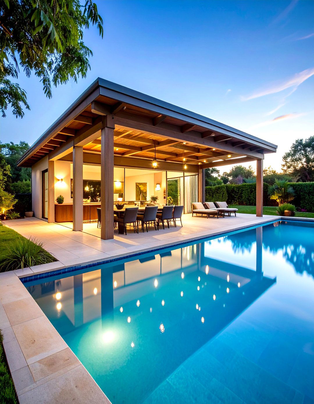 Pool House Outdoor Pavilion - 20 Outdoor Pavilion Ideas