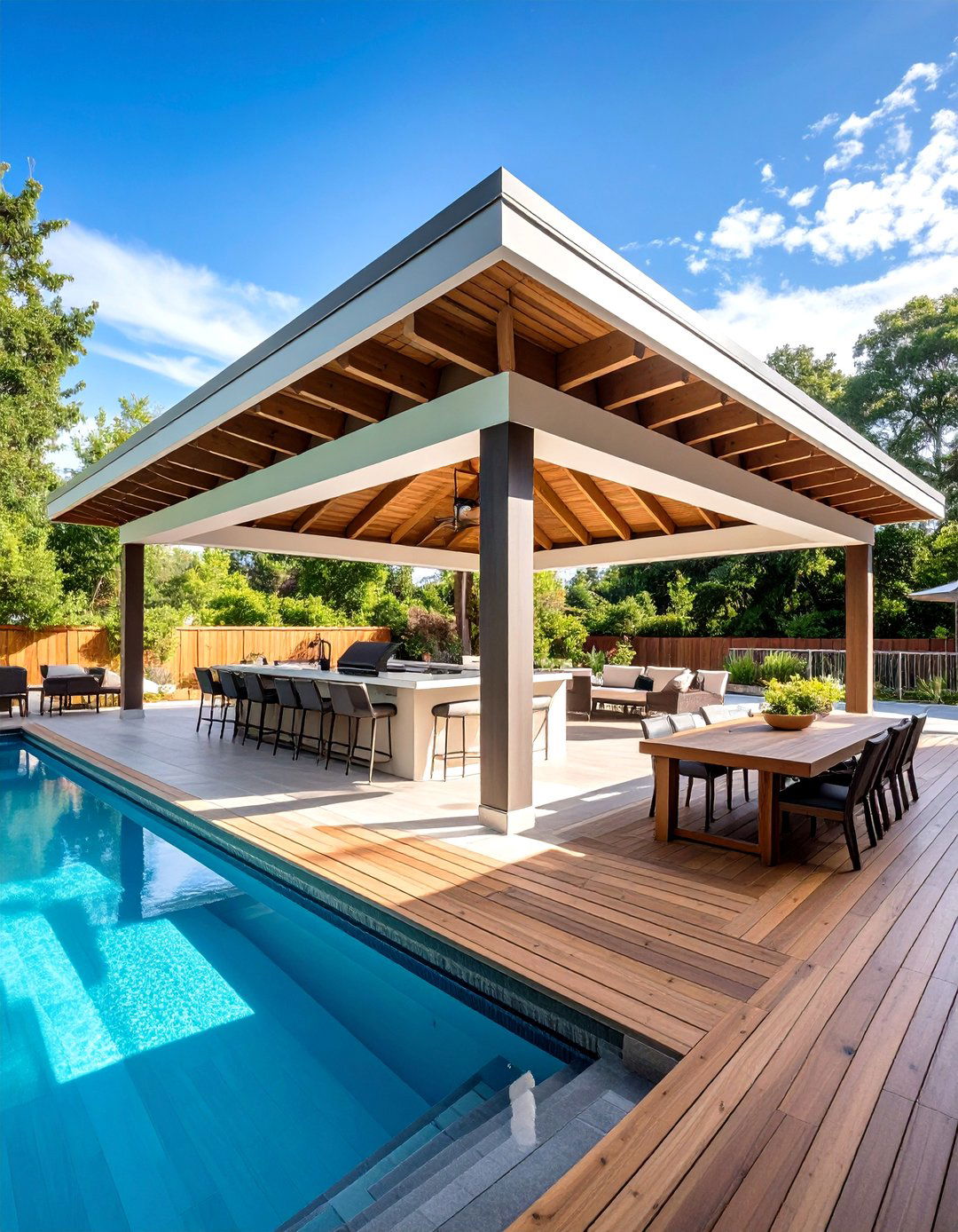 Pool Shade Pavilions - 20 Pool Shade Ideas
