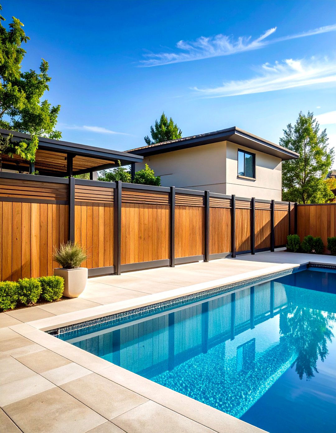 Pool Storage Perimeter Fence Integration - 20 Pool Storage Ideas