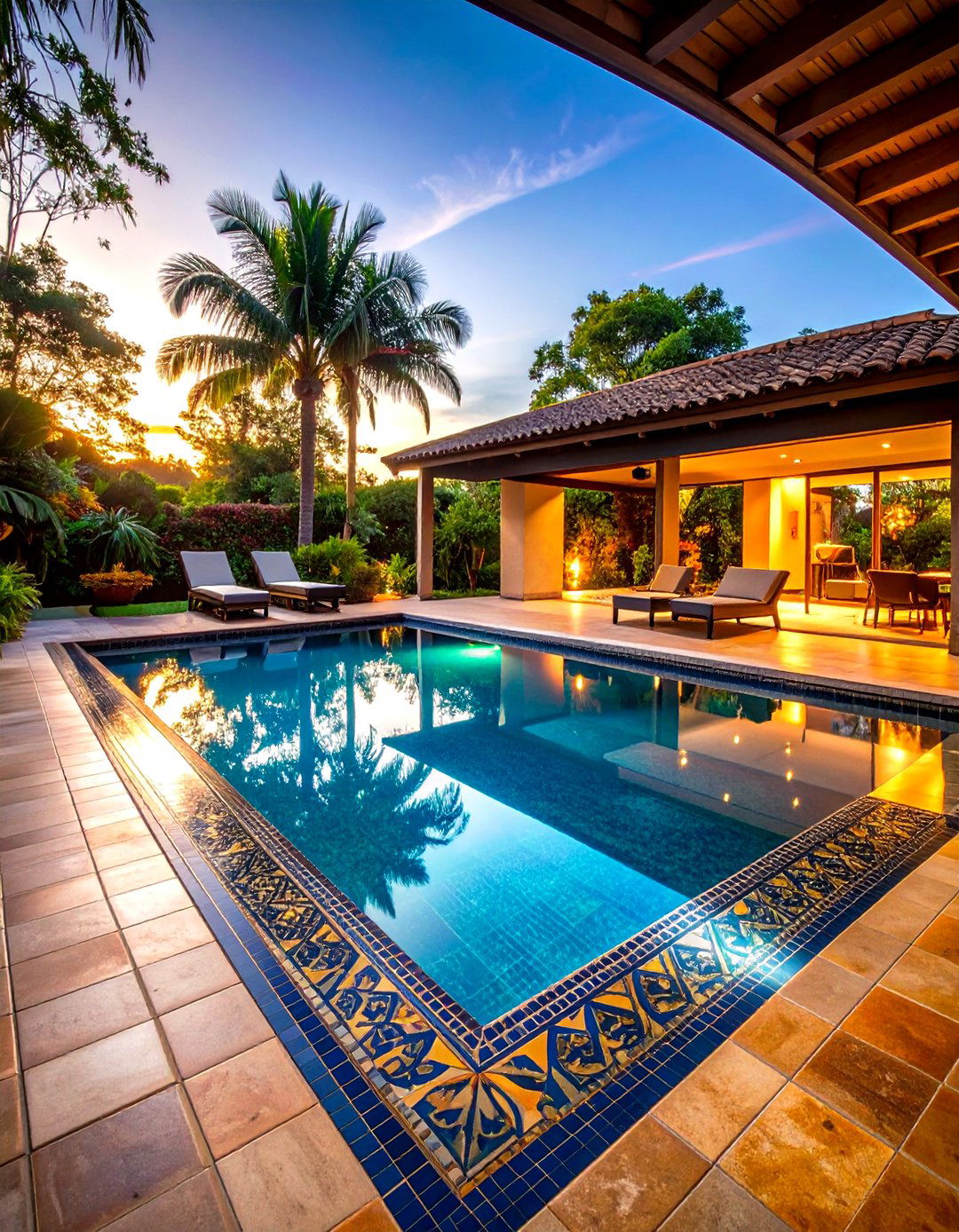Pool Tile Inspiration - 20 Pool Decor Ideas