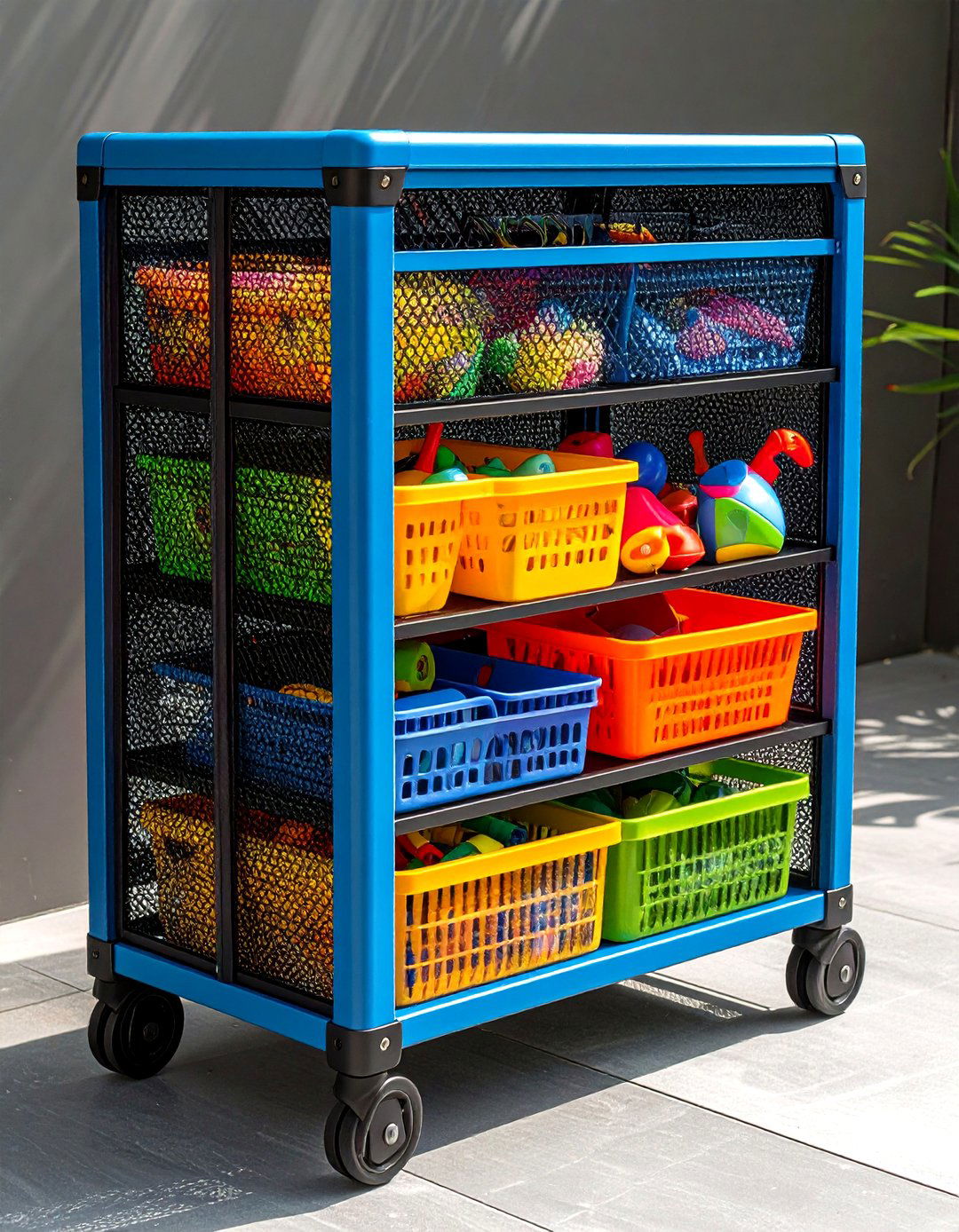 Pool and Outdoor Toy Storage for Seasonal Organization - 20 Toy Storage Ideas