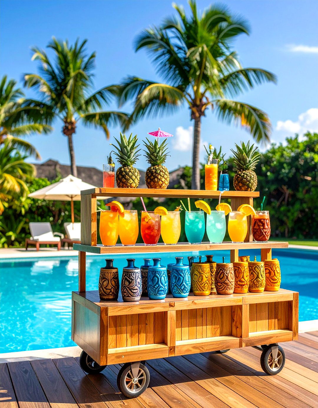 Poolside Bar Areas - 20 Pool Decor Ideas