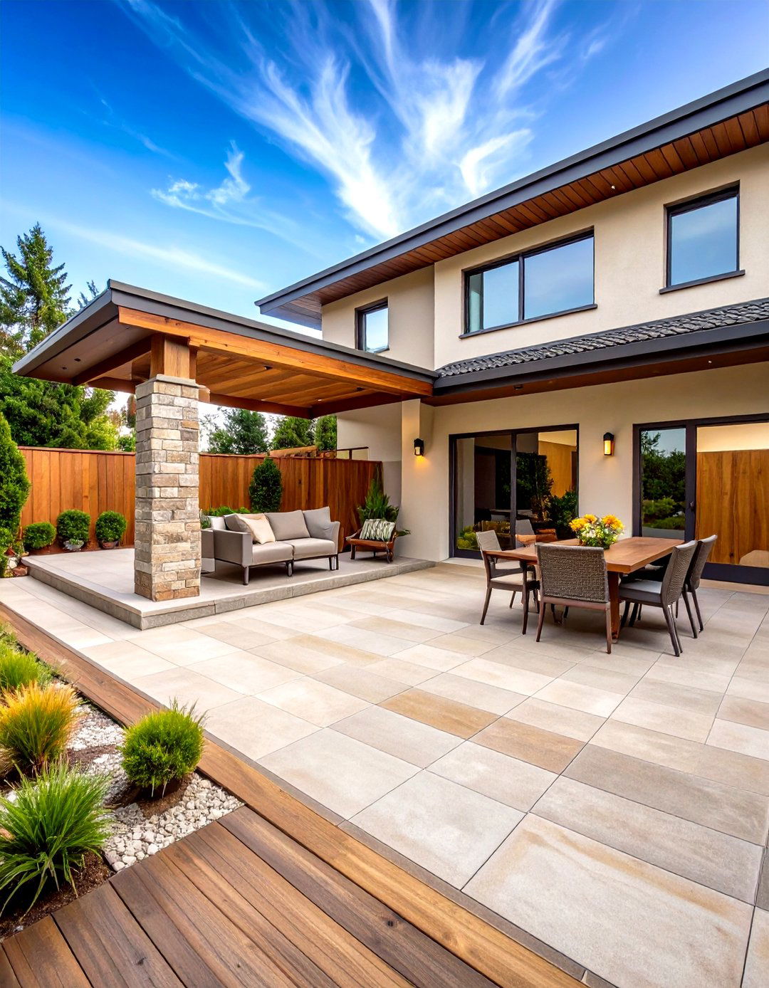 Porcelain Tile Patio Flooring - 20 Patio Flooring Ideas
