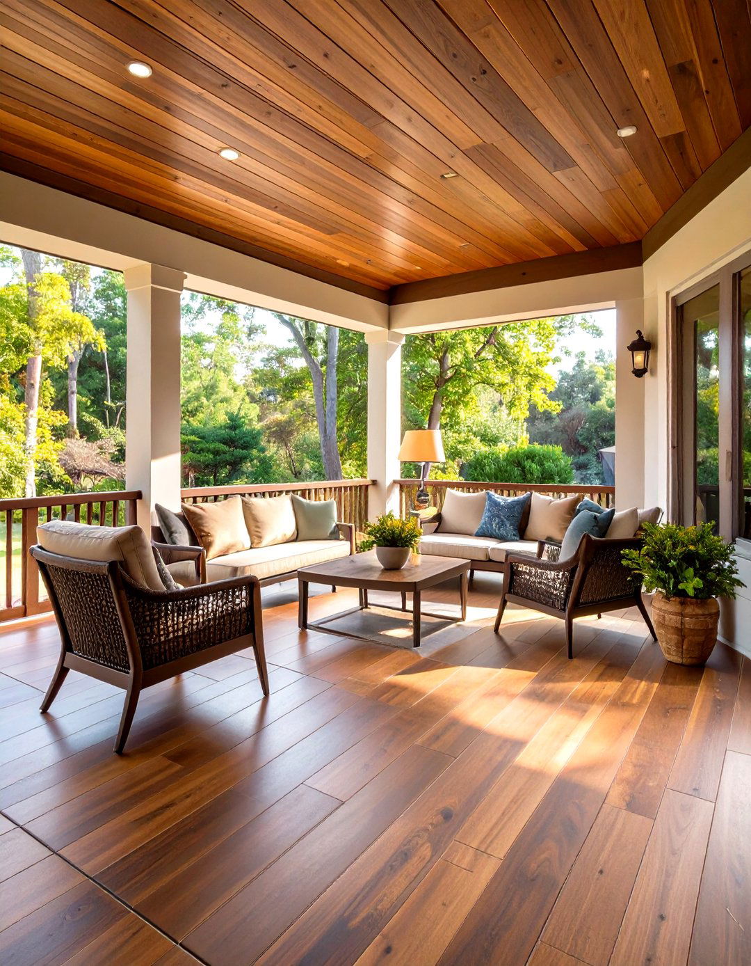 Porcelain Tile Porch Flooring - 20 Porch Flooring Options