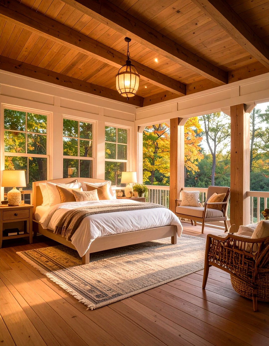 Porch Conversion Outdoor Bedroom Ideas with Classic Appeal - 20 Outdoor Bedroom Ideas