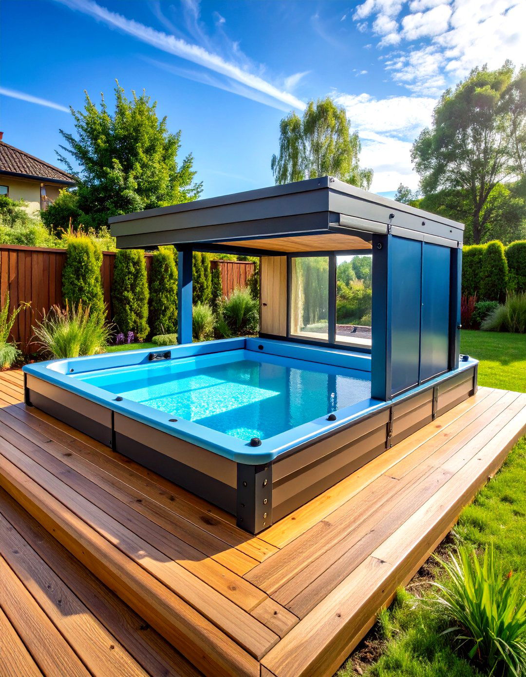 Portable Above Ground Spool Kit - 20 Spool Pool Ideas
