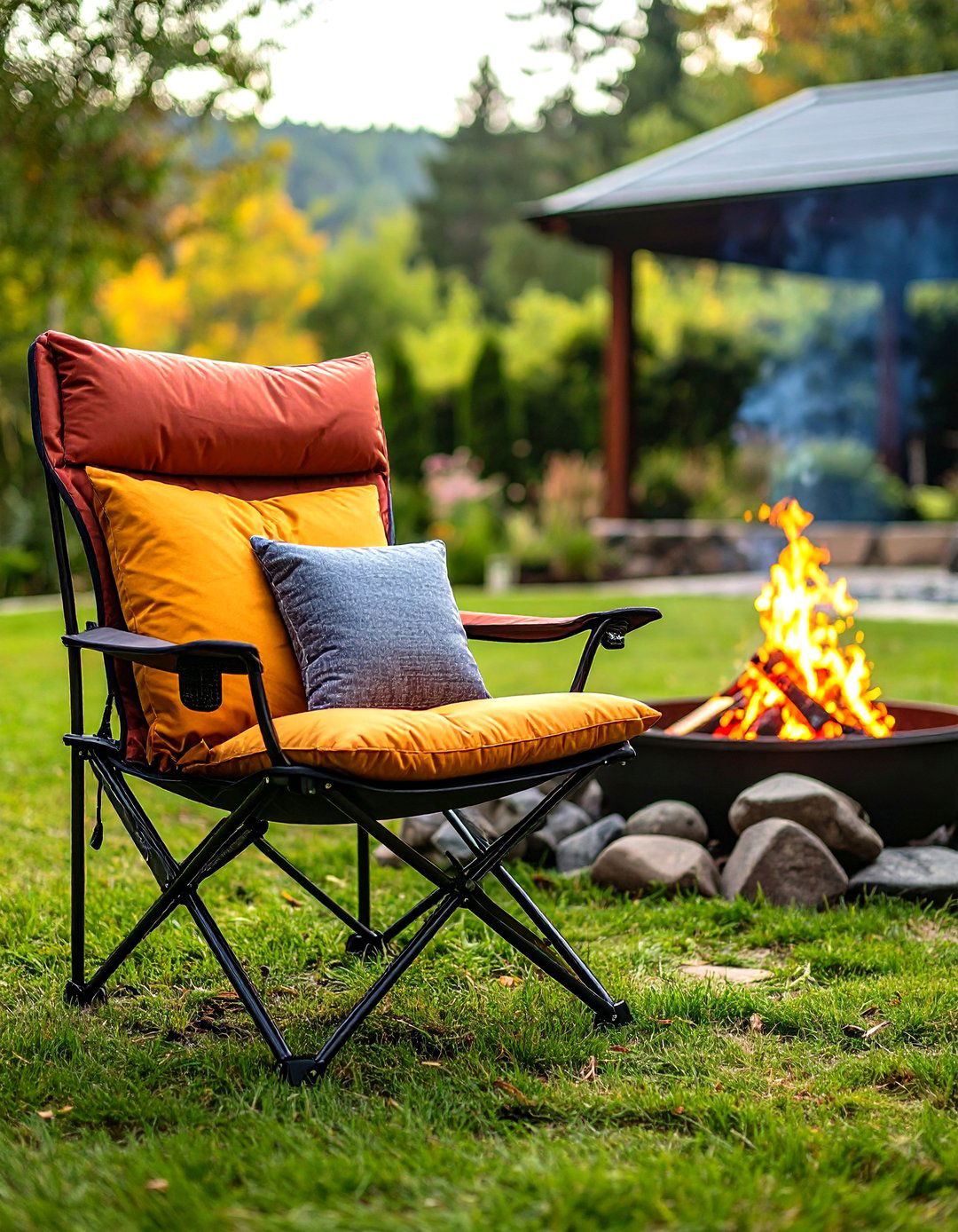 Portable Camping Fire Pit Chairs - 20 Fire Pit Chair Ideas