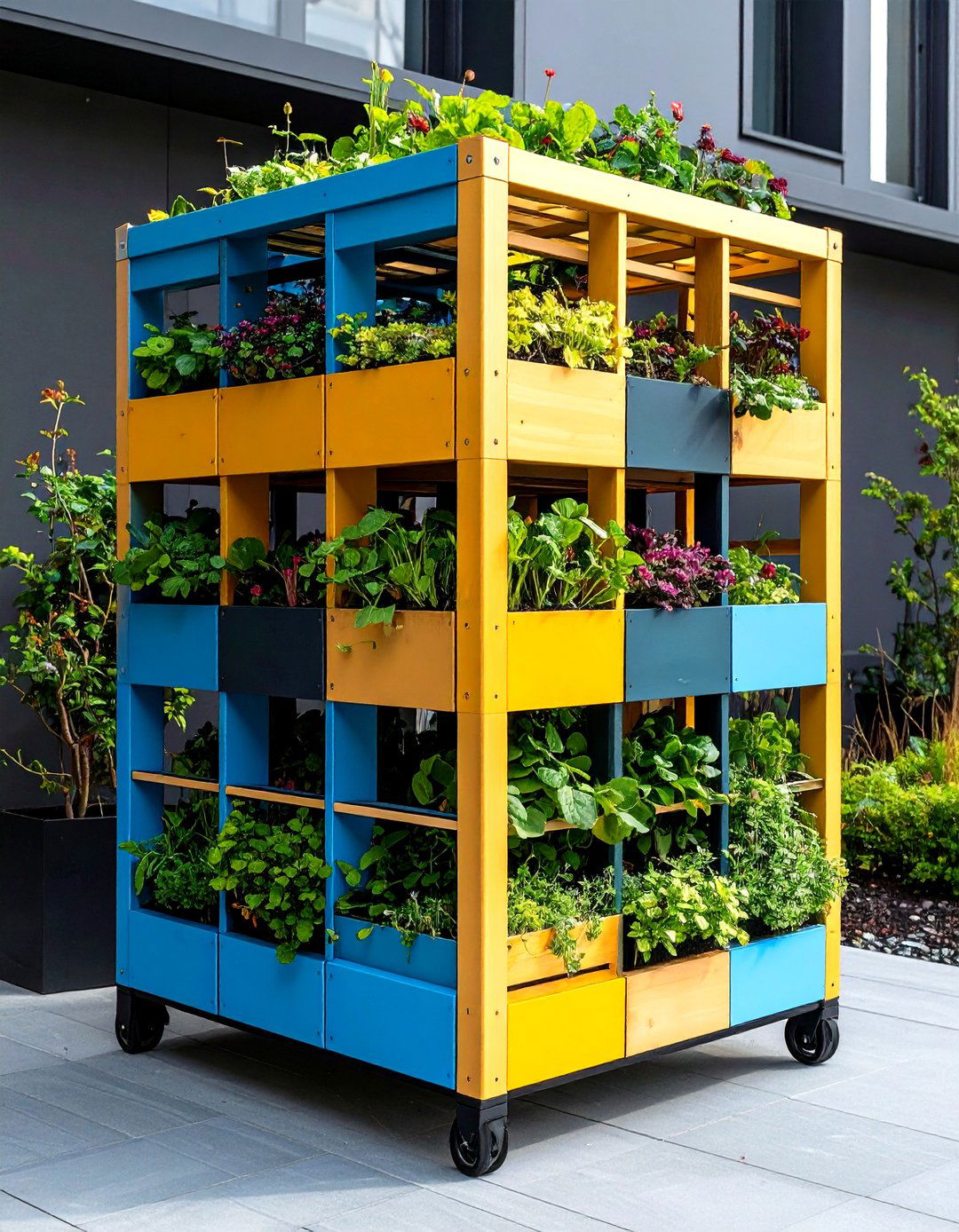 Portable Folding Trellis Convenience - 20 Trellis Ideas