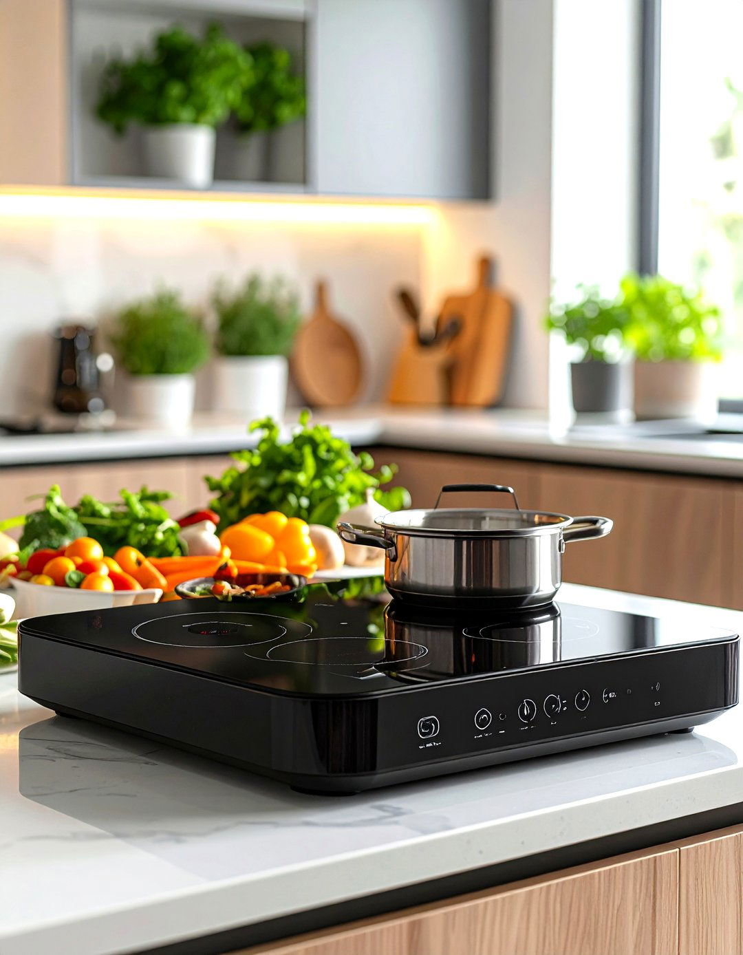 Portable Induction Cooktop - 20 Small Kitchen Appliances List
