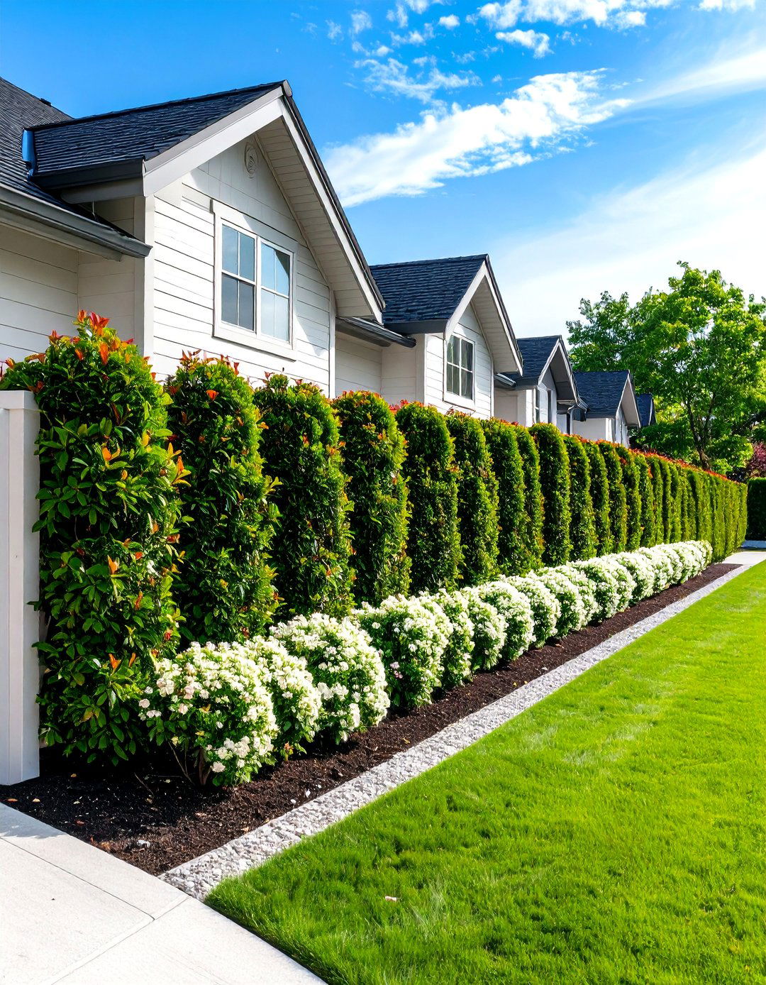 Portuguese Laurel Shrubs for Privacy - 20 Shrubs for Privacy