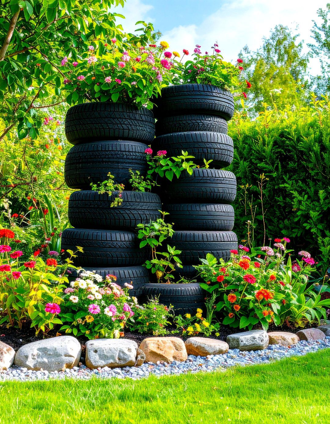 Poured Concrete Retaining Wall - 20 Inexpensive Retaining Wall Ideas