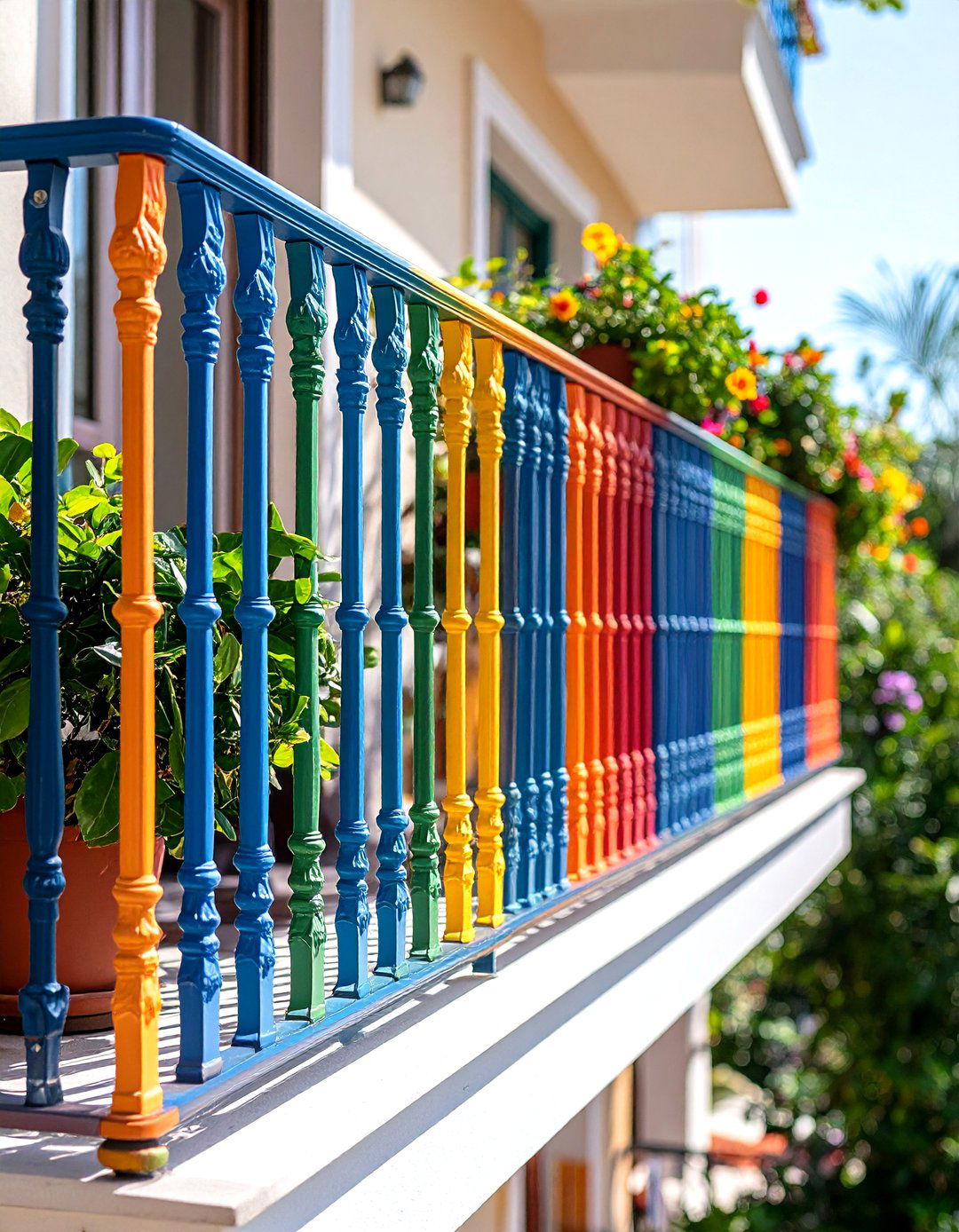 Powder Coated Color Wrought Iron Balcony Railing Design - 20 Wrought Iron Balcony Railing Design Ideas