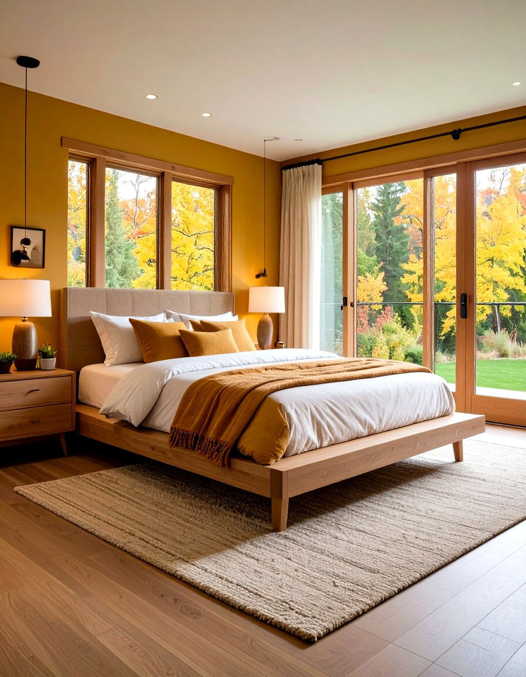 Prairie Style Guest Bedroom with Minimalist Comfort - 20 Prairie-style Interior Design Ideas