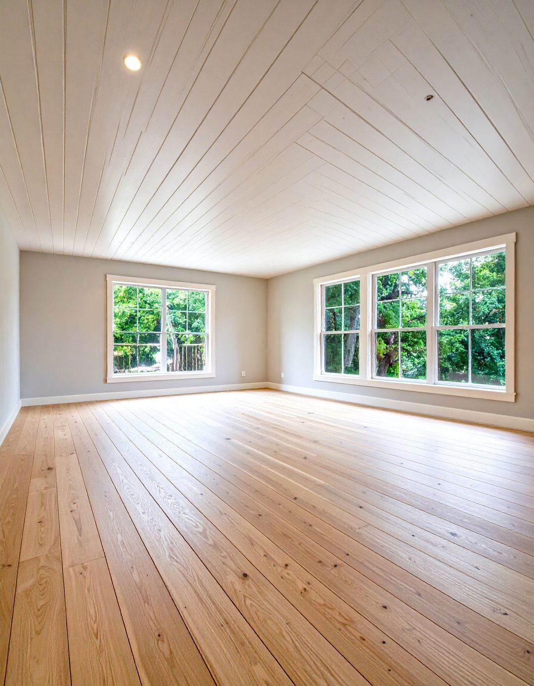 Pre Primed Boards for a Quick Install - 20 Shiplap Ceiling Ideas