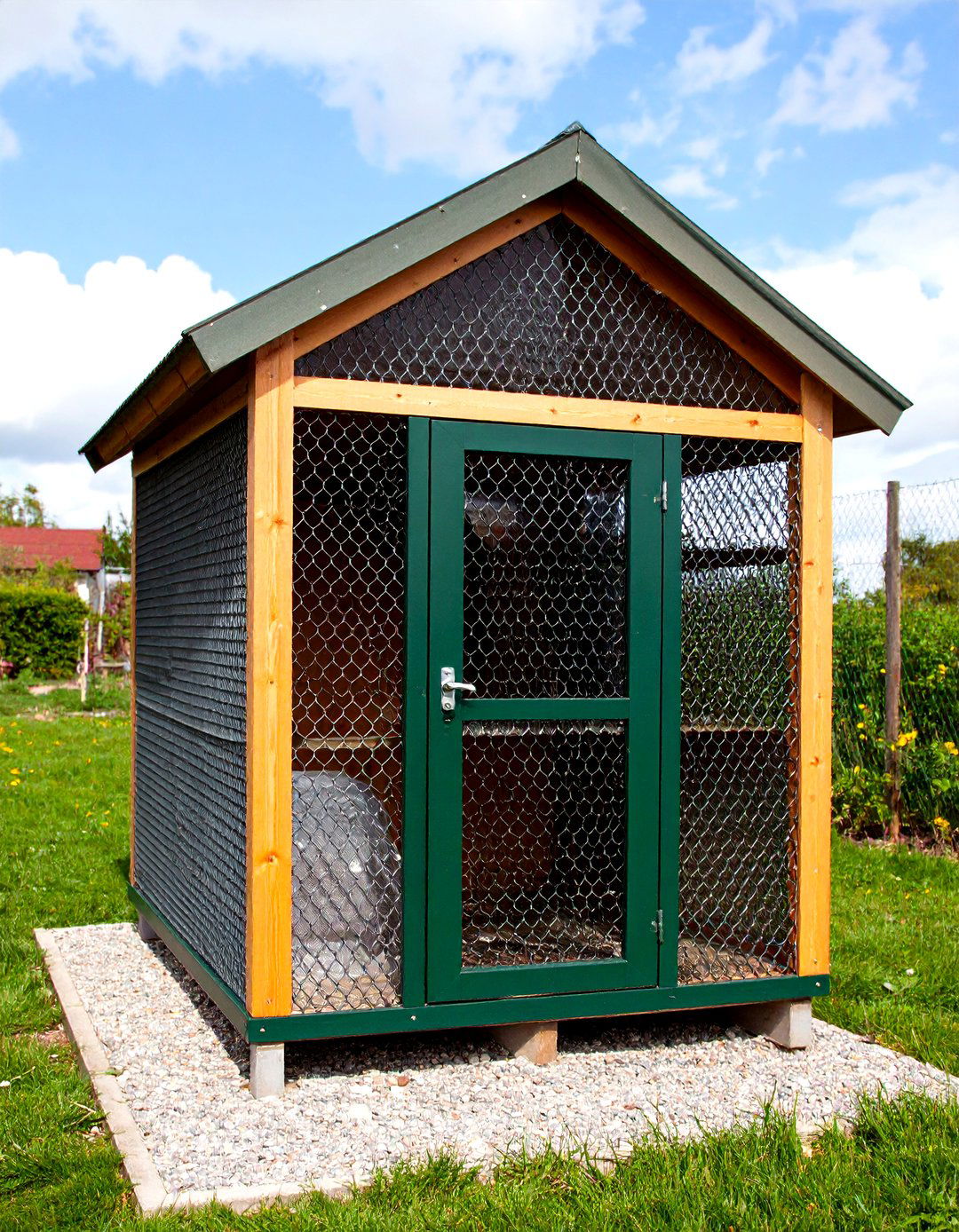 Predator Proof Duck House With Full Hardware Cloth Armor - 20 Duck House Ideas
