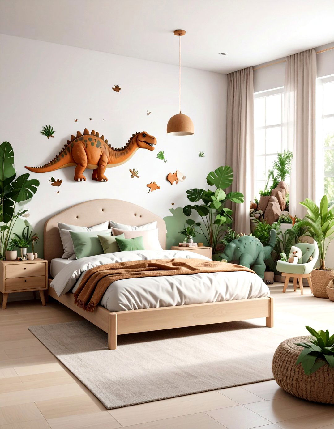 Prehistoric Dinosaur Kids Room Expedition - 20 Kids Room Ideas